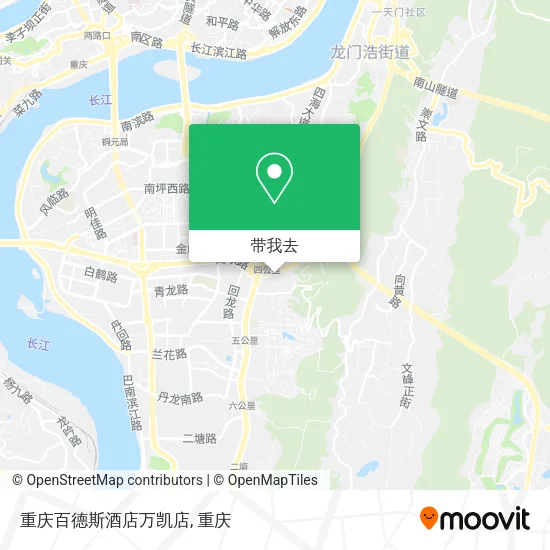 重庆百德斯酒店万凯店地图
