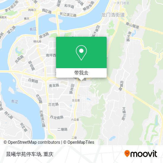 晨曦华苑停车场地图