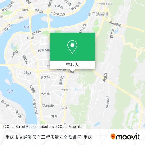 重庆市交通委员会工程质量安全监督局地图