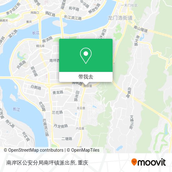 南岸区公安分局南坪镇派出所地图