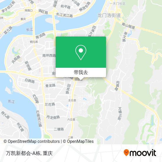 万凯新都会-A栋地图