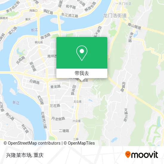 兴隆菜市场地图
