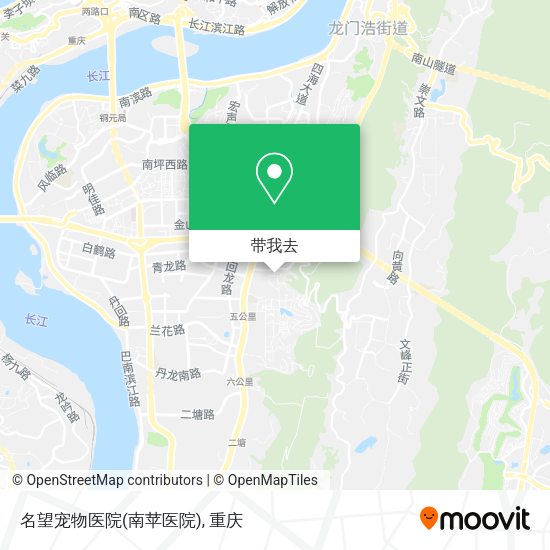 名望宠物医院(南苹医院)地图