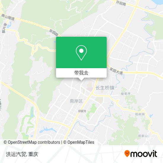 洪运汽贸地图
