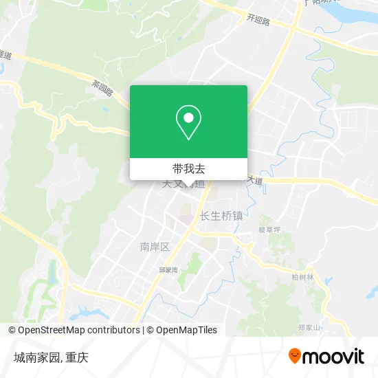 城南家园地图