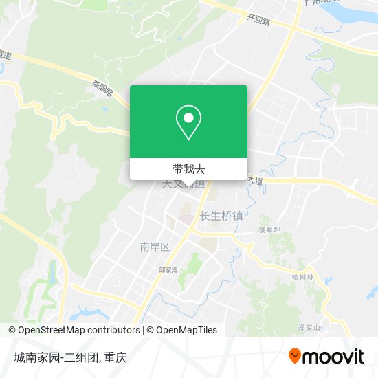 城南家园-二组团地图