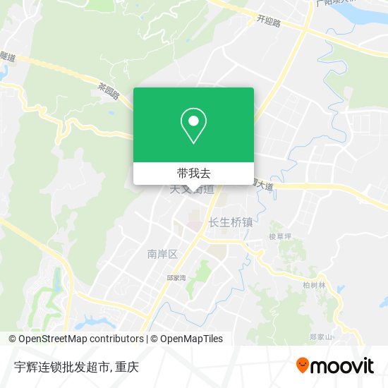 宇辉连锁批发超市地图