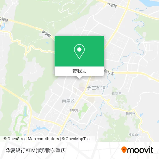 华夏银行ATM(黄明路)地图
