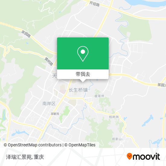 泽瑞汇景苑地图
