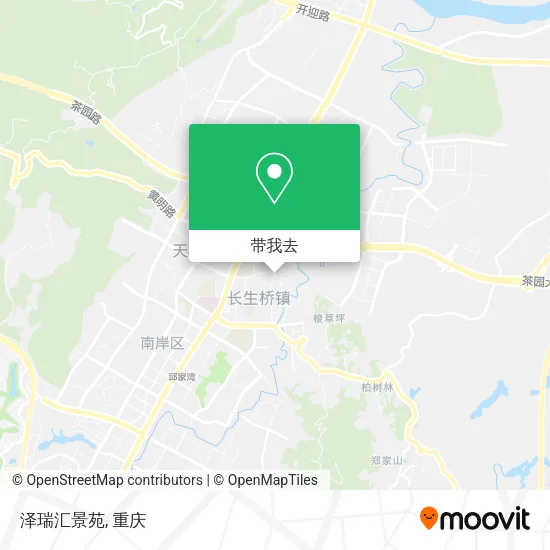 泽瑞汇景苑地图