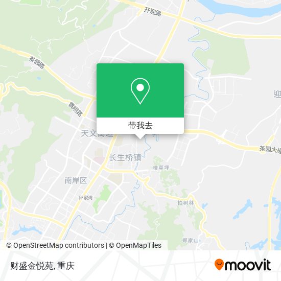 财盛金悦苑地图