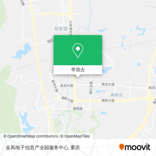金凤电子信息产业园服务中心地图
