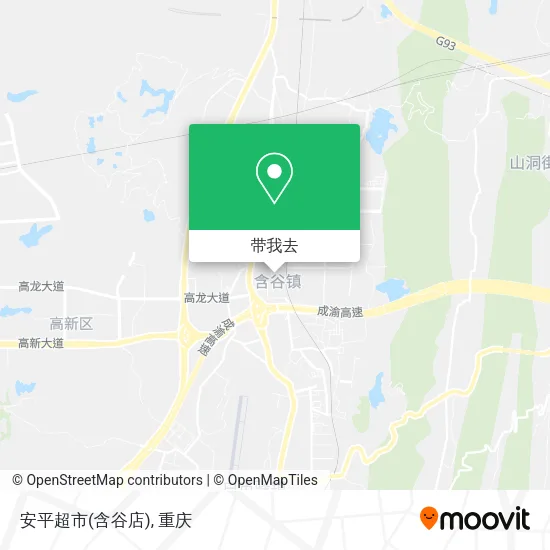 安平超市(含谷店)地图