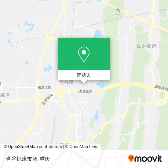 含谷机床市场地图