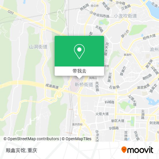 顺鑫宾馆地图