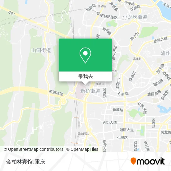 金柏林宾馆地图