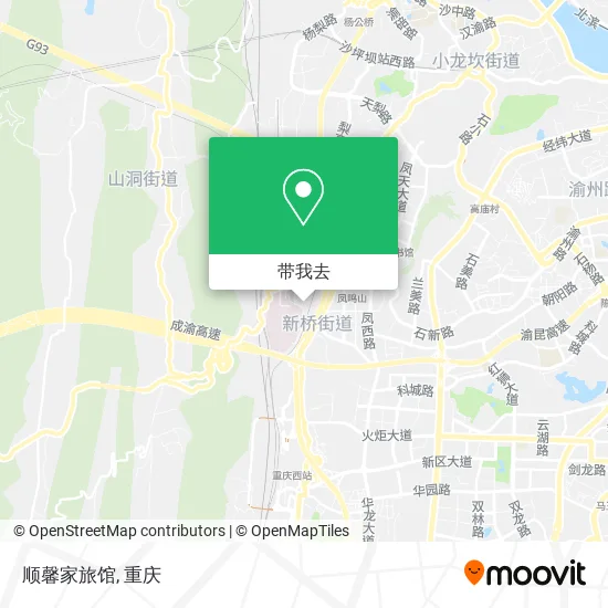 顺馨家旅馆地图
