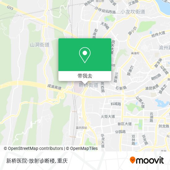 新桥医院-放射诊断楼地图