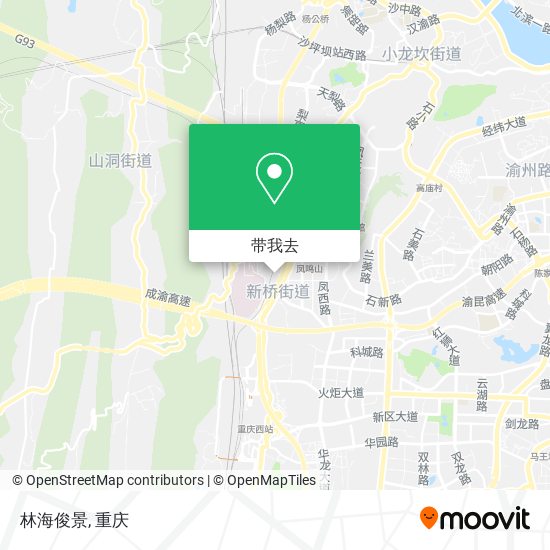 林海俊景地图