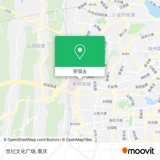 世纪文化广场地图