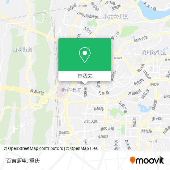 百吉厨电地图