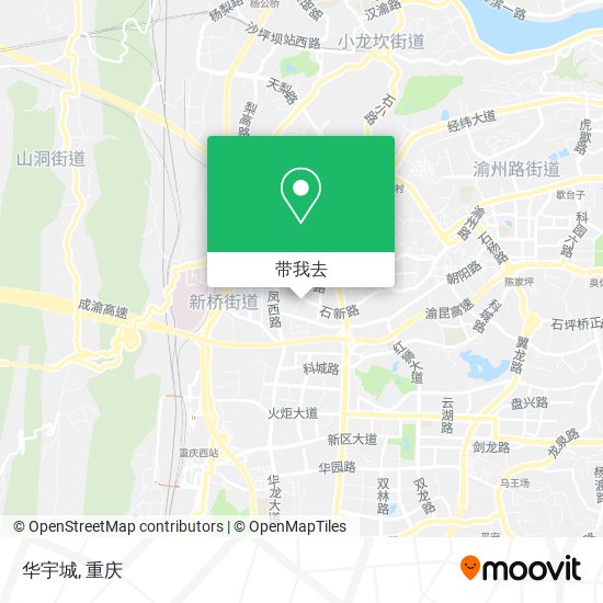 华宇城地图