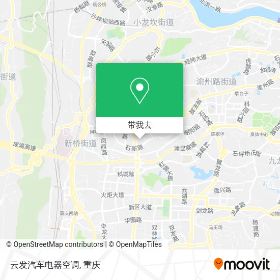 云发汽车电器空调地图