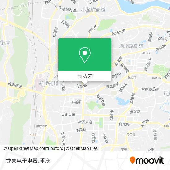 龙泉电子电器地图