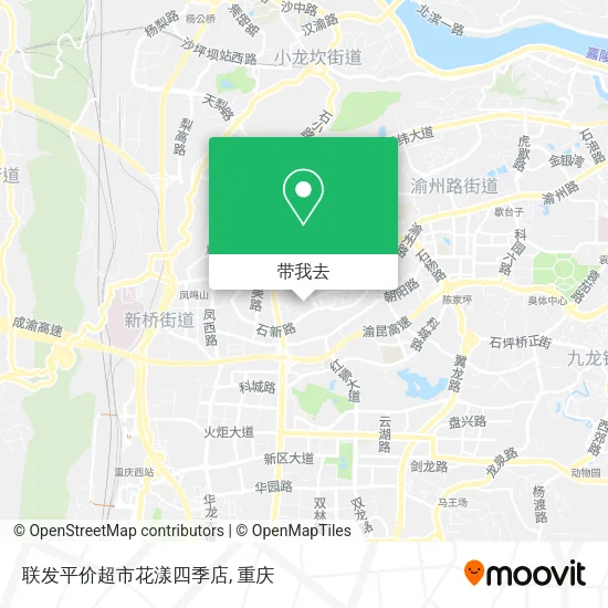 联发平价超市花漾四季店地图