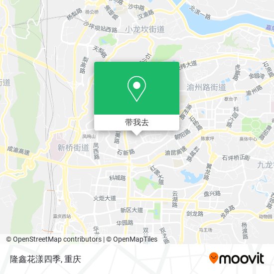 隆鑫花漾四季地图