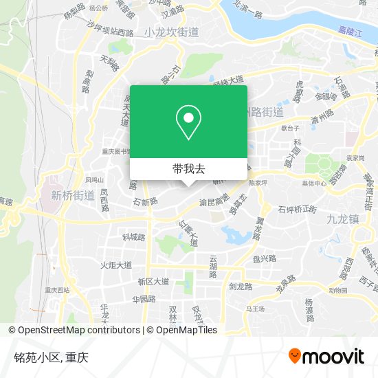 铭苑小区地图
