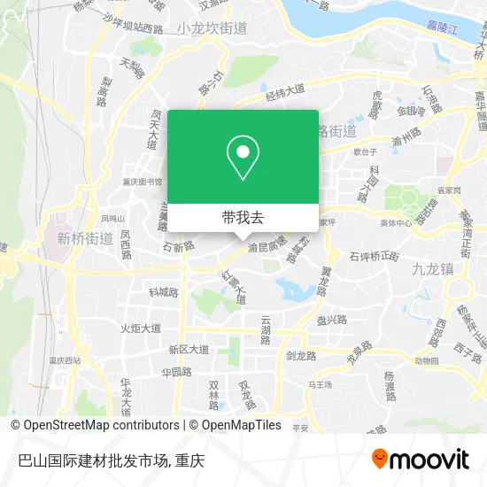 巴山国际建材批发市场地图