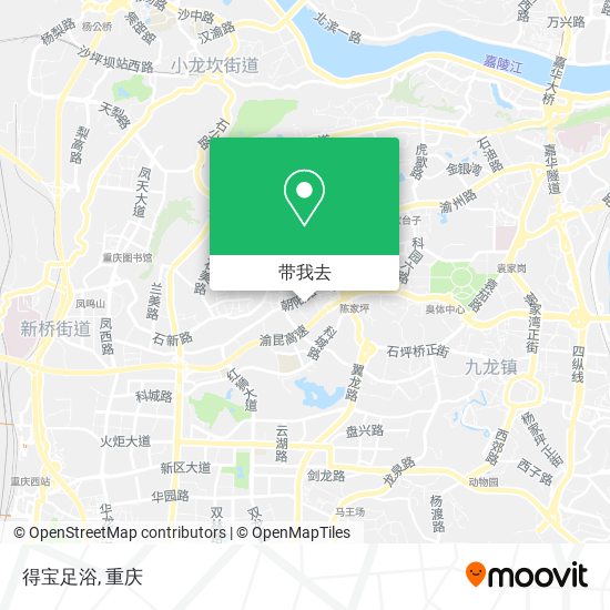 得宝足浴地图
