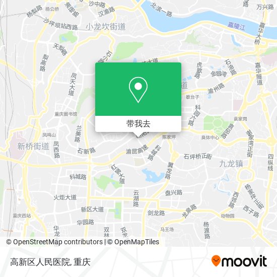 高新区人民医院地图