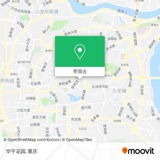 华宇花园地图