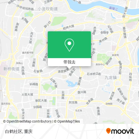 白鹤社区地图