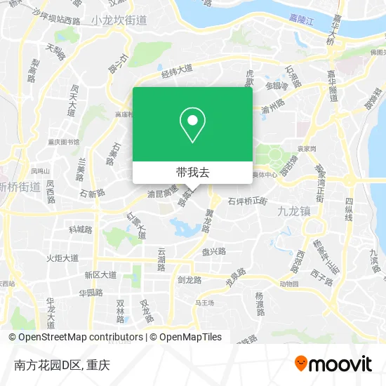 南方花园D区地图