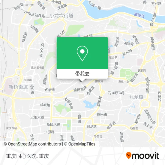 重庆同心医院地图