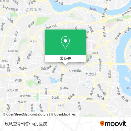 玖城壹号销售中心地图