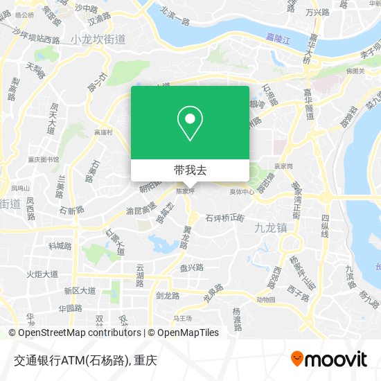 交通银行ATM(石杨路)地图