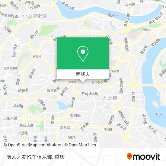 清风之友汽车俱乐部地图