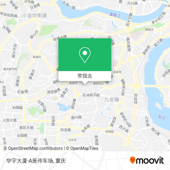 华宇大厦-A座停车场地图