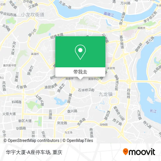 华宇大厦-A座停车场地图