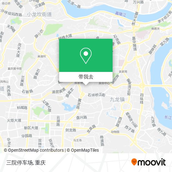 三院停车场地图