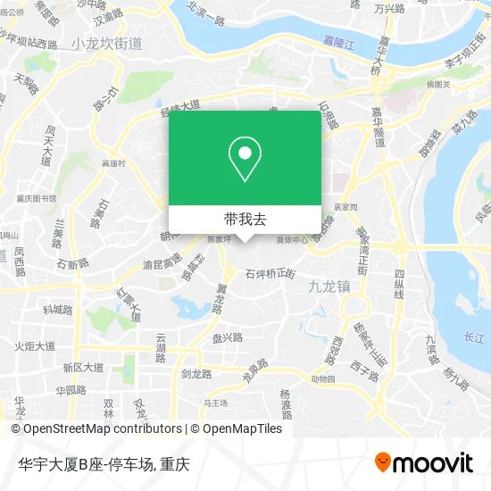 华宇大厦B座-停车场地图