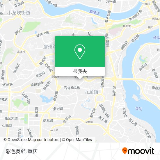 彩色奥邻地图