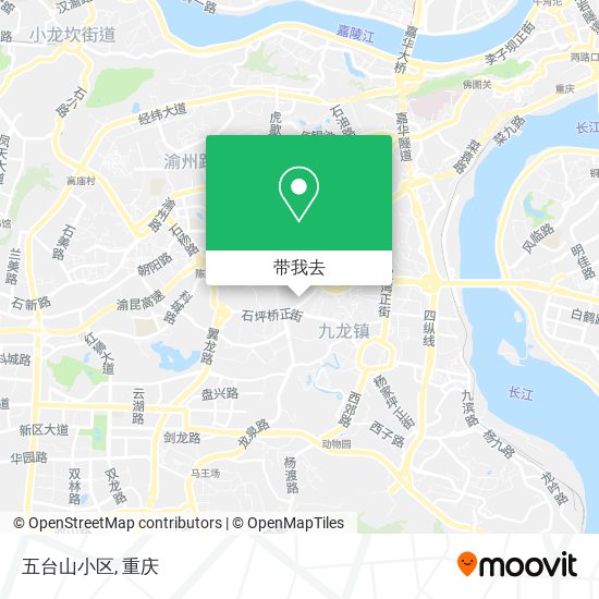 五台山小区地图
