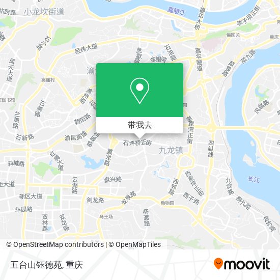 五台山钰德苑地图