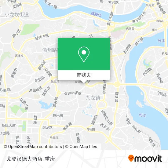 戈登汉德大酒店地图