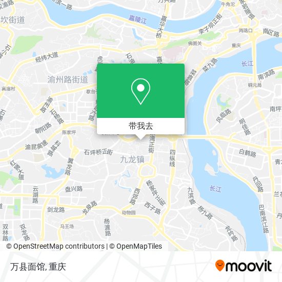 万县面馆地图